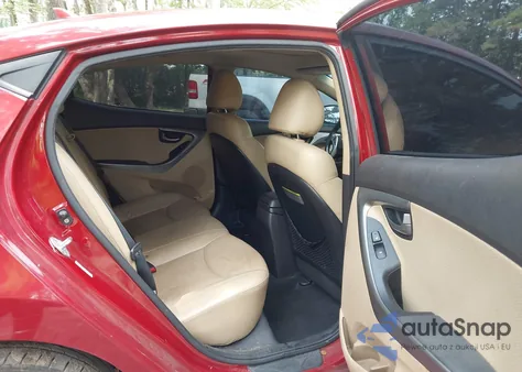 2012 Hyundai Elantra Limited (Ulsan Plant) from USA, damaged, VIN KMHDH4AE7CU456226